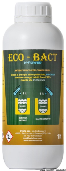 Battericida ECO-BACT H-Power per gasolio 1 lt - 65.049.02