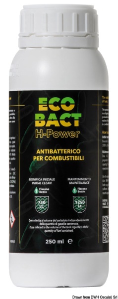 Battericida ECO-BACT H-Power per gasolio 250 ml - 65.049.03