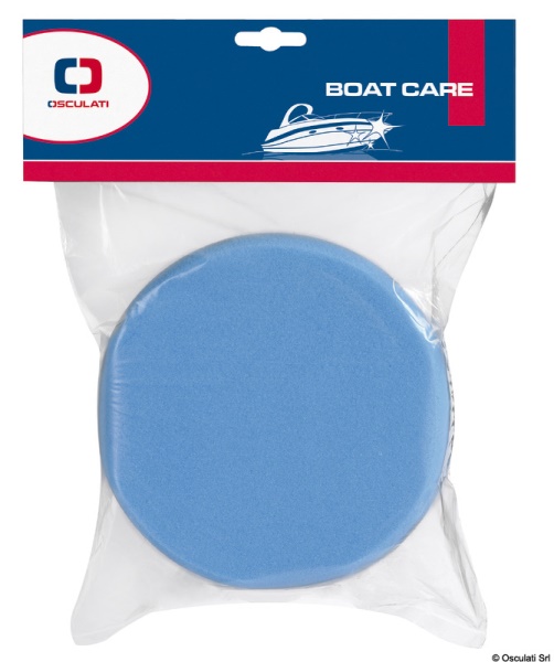 Tamponi in schiuma per lucidatrice blu 150x30 mm (cf da 2 pz) medio-morbido - 65.230.02