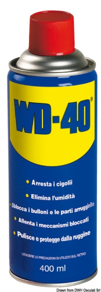 Lubrificante multiuso WD-40 400ml - 65.280.02