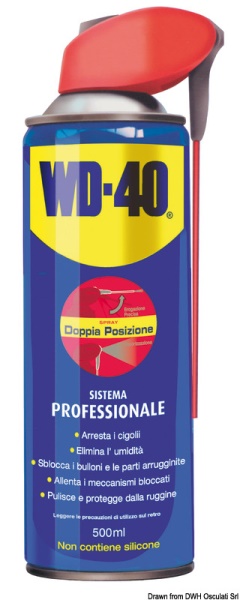 Lubrificante multiuso WD-40 Professional 500ml - 65.280.12