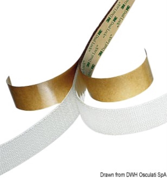 Dual Lock trasparente 25 mm x 46 m - 65.310.06