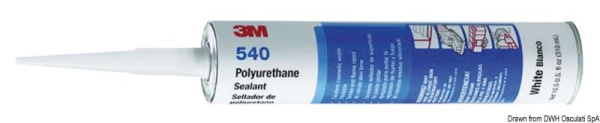 Adesivo poliuretanico bianco 540 3M 310 ml - 65.343.12