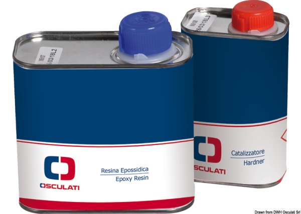 Resina epossidica 500 gr + indurente 250 gr - 65.520.16