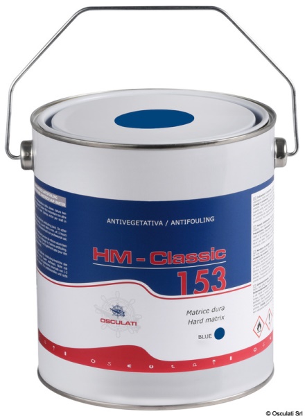 Antivegetativa a matrice dura Classic 153 blu 2,5 l - 65.611.22