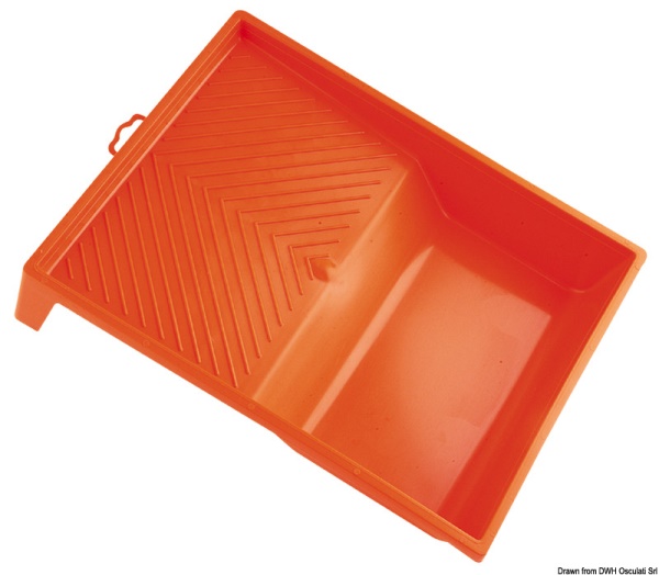 Vaschetta in plastica per rulli - 65.653.09