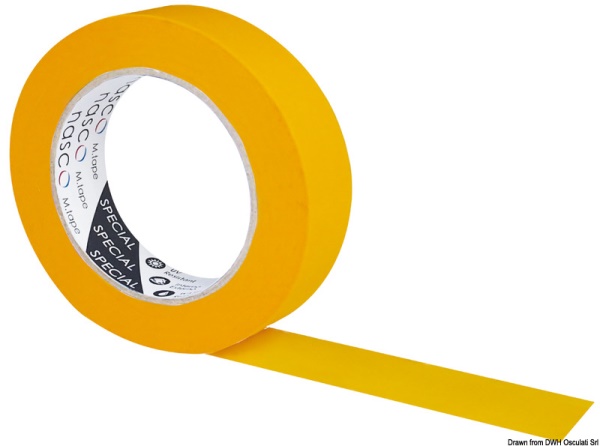 Nastro in carta alte temperature 25x50 (mm x m) - 65.655.25