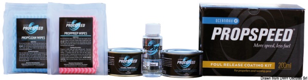 Kit antivegetativa siliconica PROPSPEED 500 ml - 65.892.02
