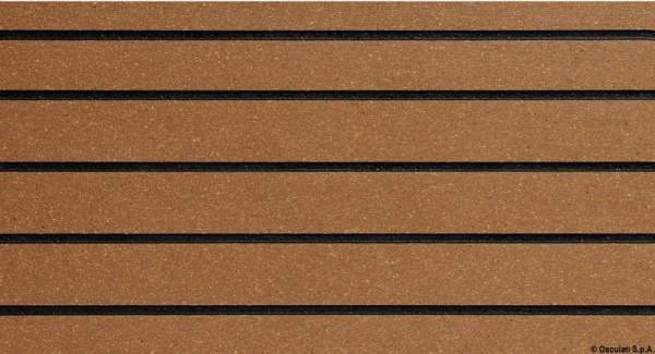 Coppia piastre Treadmaster 412x203 mm teak - 65.901.20