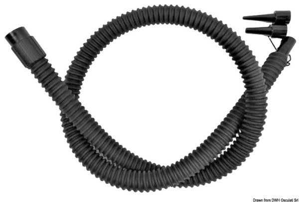 Tubo 4mt gonfiatore GE 22 RC + raccordi - 66.447.07