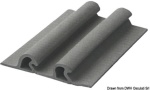Osculati - Profilo doppio 115x21,4 mm grigio