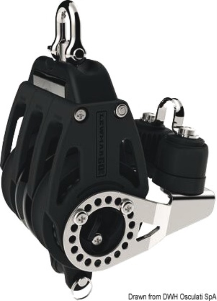 Bozzello Control 60 triplo a cricco strozzatore  con arricavo - 68.460.60