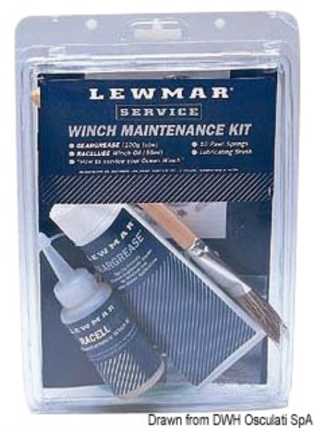 Kit manutenzione winch Lewmar - 68.915.00