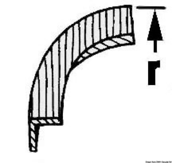 Angolo convesso per 71.028.00 - 71.029.00