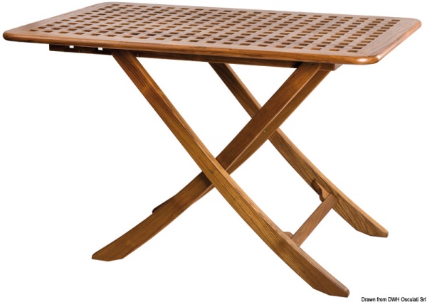Tavolo teak 125x80 cm - 71.305.70
