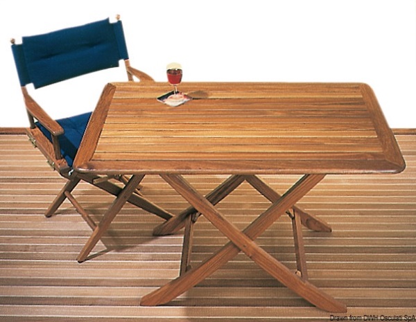 Tavolo teak 118x70 cm - 71.305.80