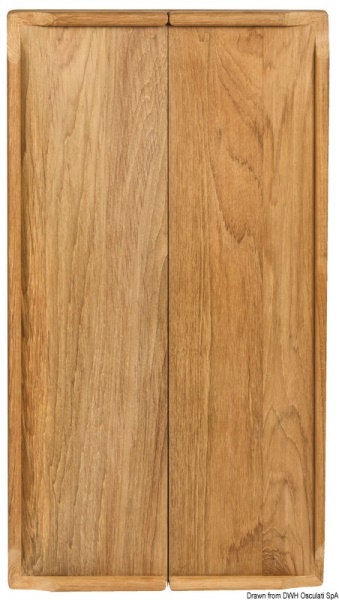 Tavolo teak pieghevole 70x64 cm - 71.202.00