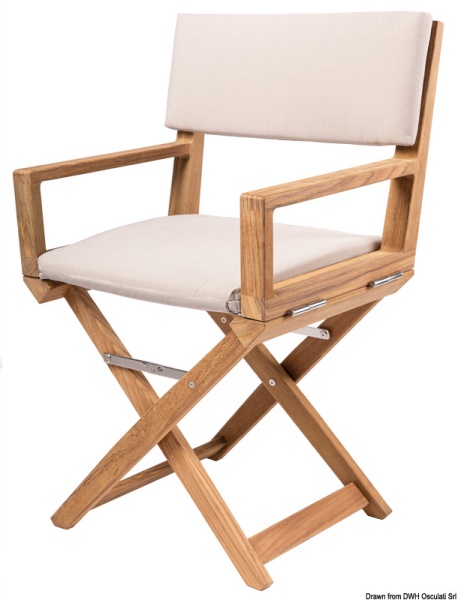 Sedia pieghevole ARC in Teak sabbia - 71.320.01