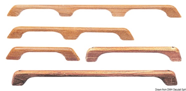 Corrimano teak 325 mm - 71.601.01