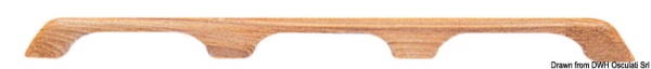 Corrimano teak 825 mm - 71.601.04