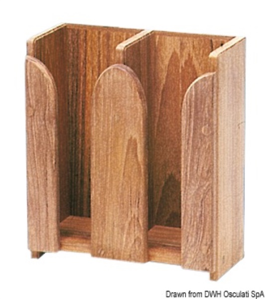 Porta tazze teak 212x103x250 mm - 71.602.06