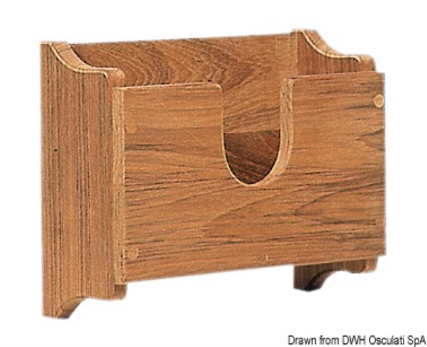 Porta binocolo teak 250x95x200 mm - 71.603.04