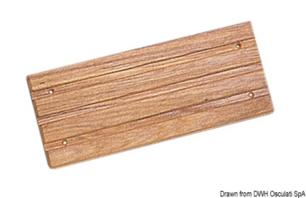 Pedana teak 215x82 mm - 71.605.06