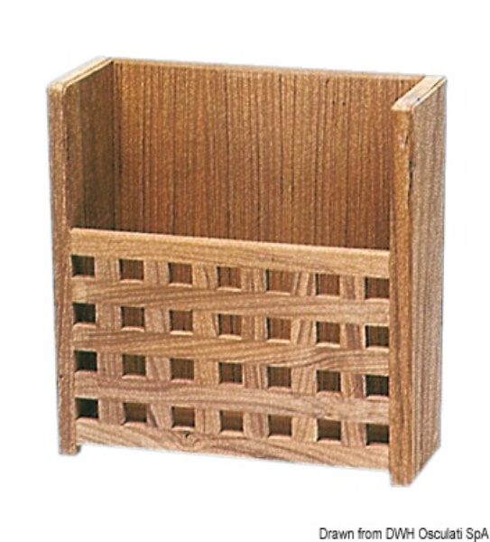 Portariviste teak 265x110x280 mm - 71.605.10