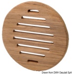 Osculati - Frontalino protezione teak Ø 150 mm