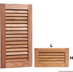 Osculati - Griglia aereazione teak 228x187 mm