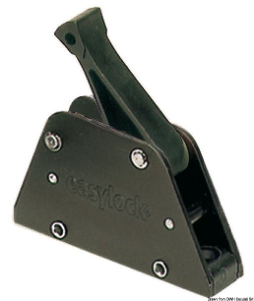 Easylock anodizzato nero singolo - 72.078.10