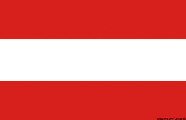 Bandiera Austria 20 x 30 cm - 35.455.01