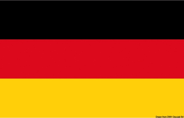 Bandiera Germania 70 x 100 cm - 35.454.05