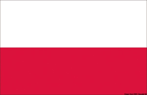 Bandiera Polonia 20 x 30 cm - 35.463.01