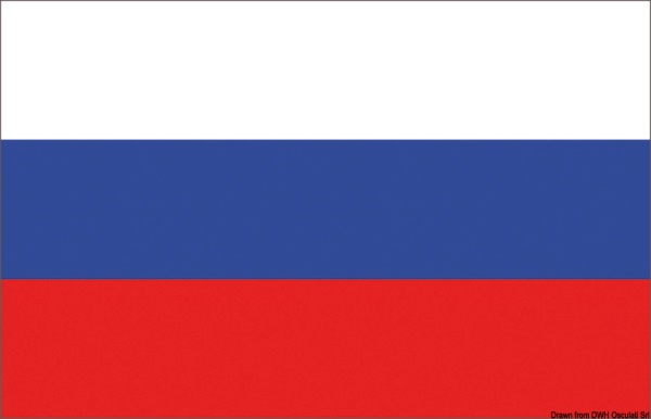 Bandiera Russia 20 x 30 cm - 35.460.01
