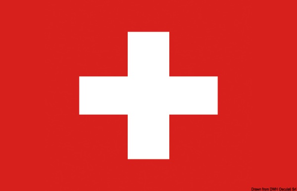 Bandiera Svizzera 30 x 45 cm - 35.458.02