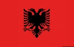 Osculati - Bandiera Albania 40 x 60 cm