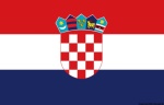 Osculati - Bandiera Croazia 20 x 30 cm
