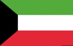 Osculati - Bandiera Kuwait 20 x 30 cm