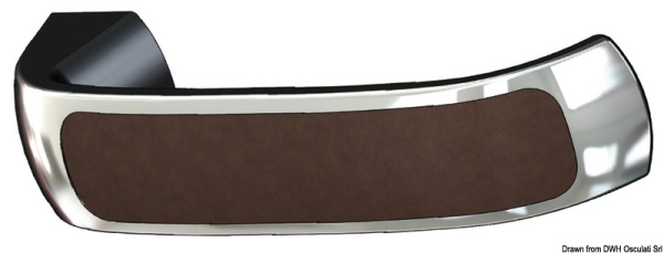 maniglie Leather con blocco int e sblocco est SX - 38.129.18