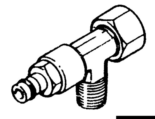Raccordo per Pompe Ultaflex a T 3/8 (VFN38) - 45.290.33
