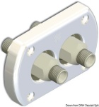 Osculati - Passaparatia bianco doppio raccordo