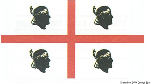 Bandiera Sardegna 20 x 30 cm - 35.443.01