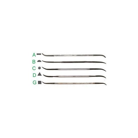 Sicutool - LIMA SINGOLA CURVATA DIAMANT. 2336GC