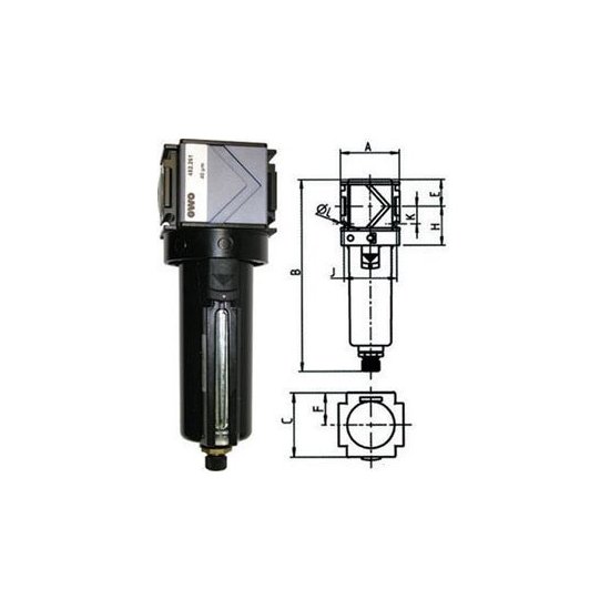 Sicutool - FILTRI A.C. VARIOBLOC 3463GS 1/4