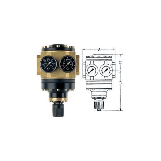 Sicutool - RIDUTTORI GIGANTI A.C. 3471GP 1.1/2