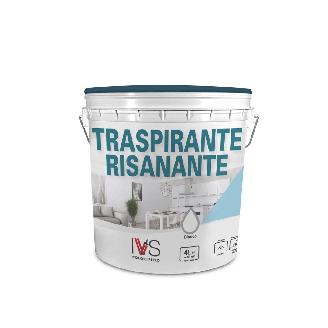 ivs TRASPIRANTE RISANANTE 4 LT BIANCO