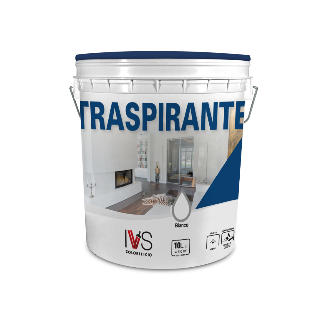 ivs TRASPIRANTE  10 LT BIANCO