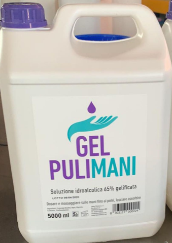 Labor Chimica Pulimani 00022 Labor Chimica Gel igienizzante mani 5LT.