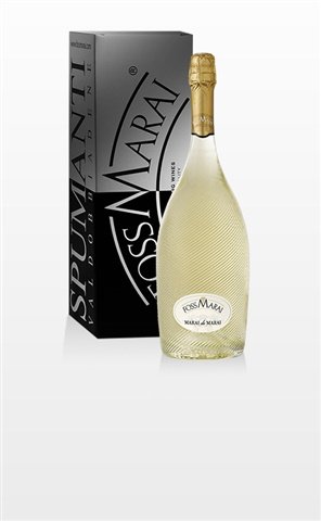 Prosecco Marai de Marai Brut 1,5 lt. Magnum Blend territoriali . Ottenuto dopo anni di recupero dei vitigni e sperimentazione in campo viticolo da Foss Marai, MARAI DE MARAI Brut è uno spumante molto